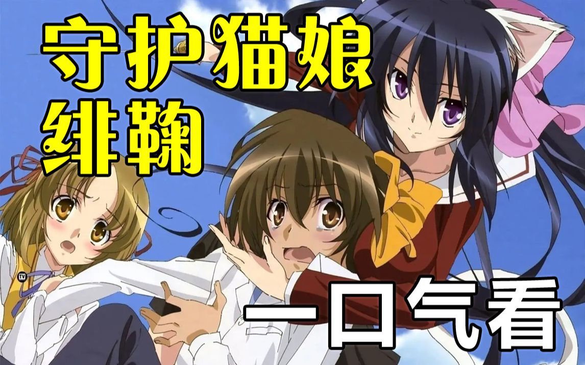 一口气看【守护猫娘绯鞠】剧情解说版，完结。父母双亡后独居的普通高校生天河优人在16岁生日的早晨迎来谜之美少女，这是一只曾和优人的祖父约定过要保护优人的猫妖。