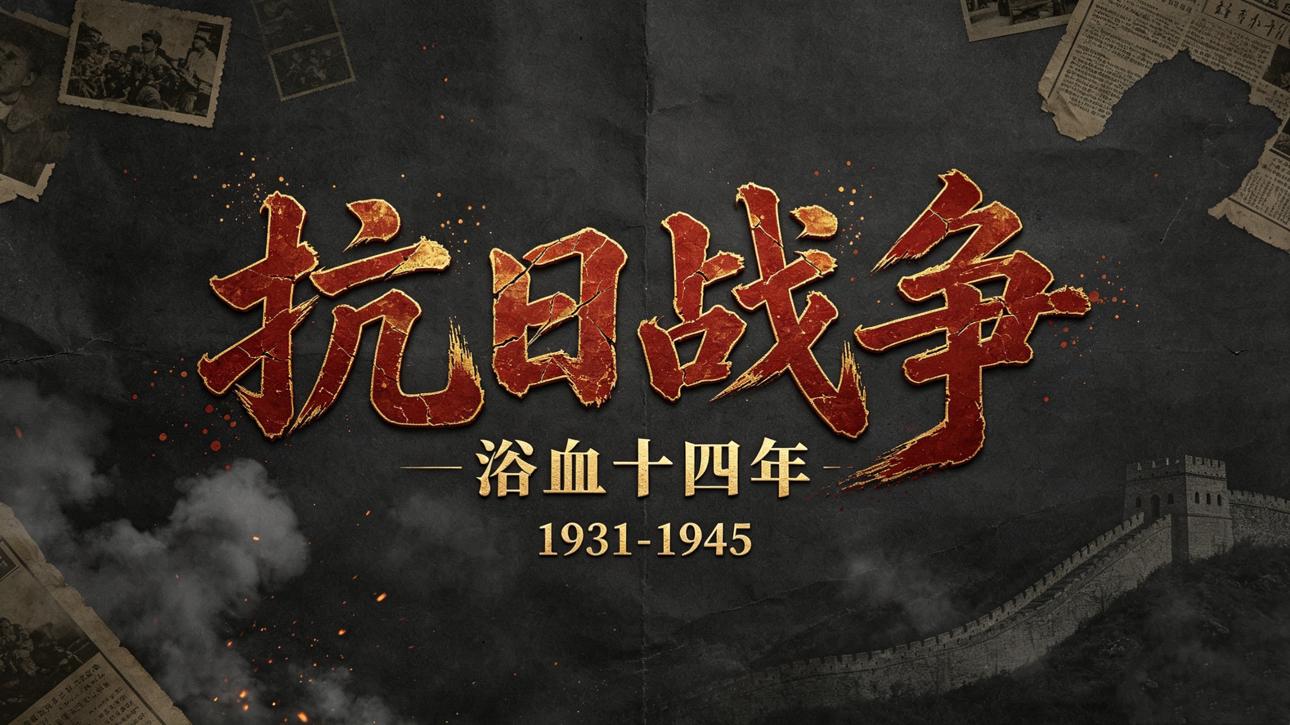 Ai历史复原纪录【抗日战争·浴血十四年】