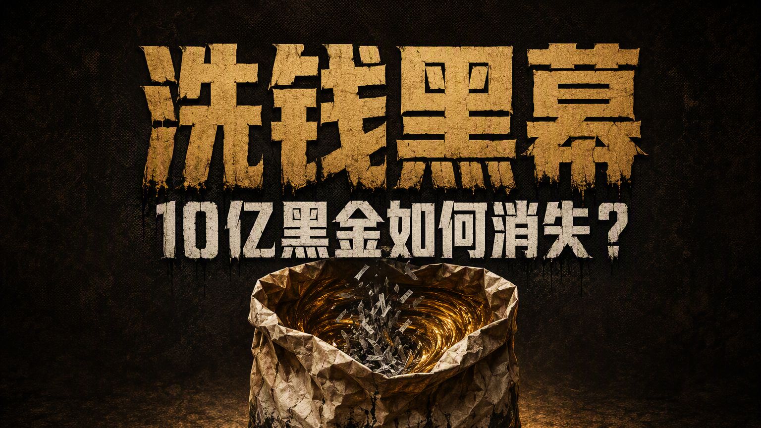 10分钟看懂所有洗钱手法