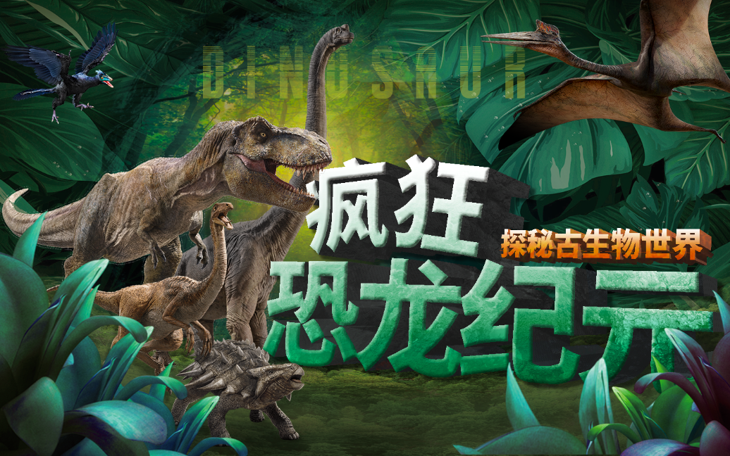 一套从未见过的恐龙课【疯狂恐龙纪元】【12课 视频】