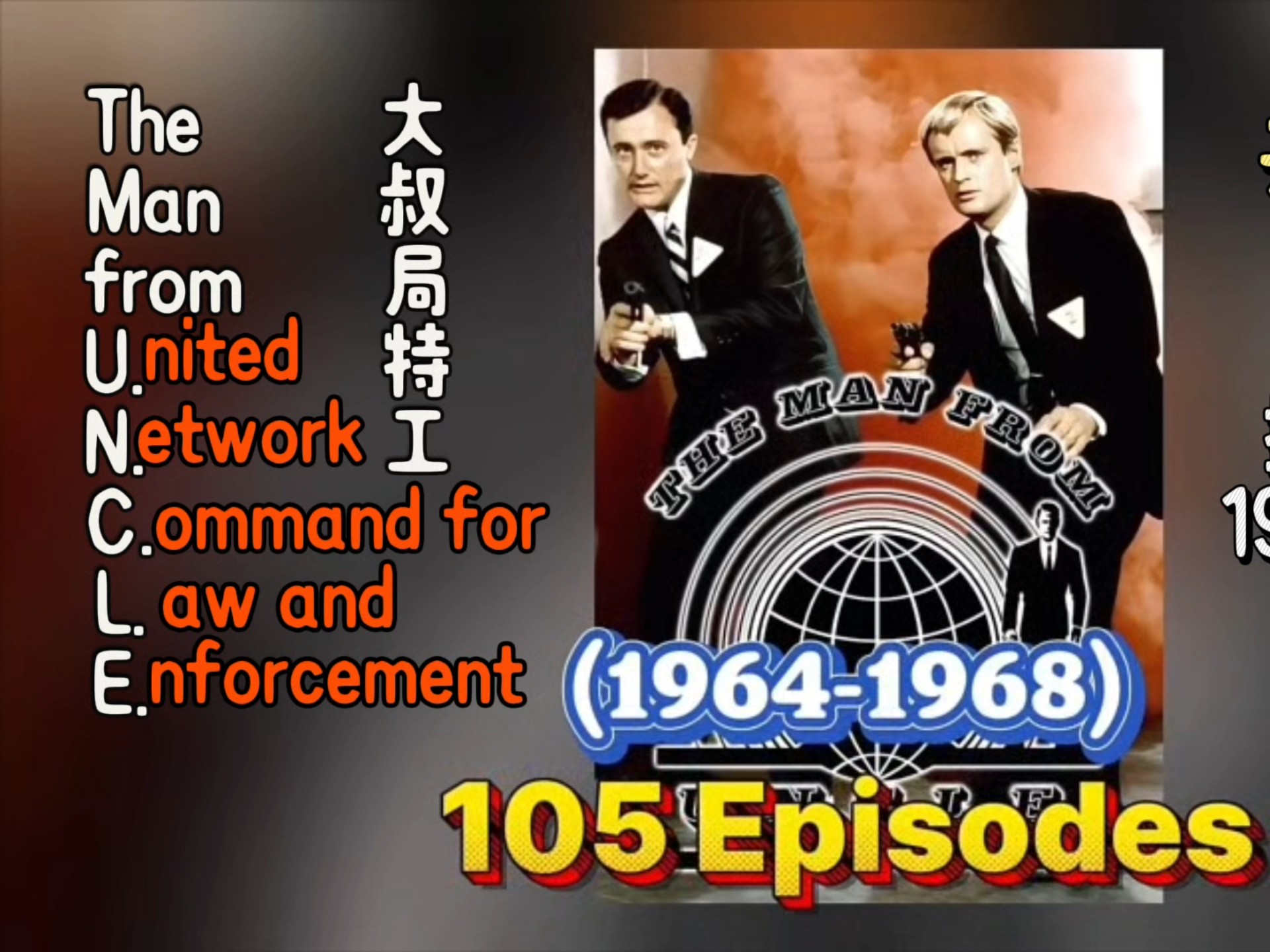 大叔局特工The Man From U.N.C.L.E.(TV)之30个冷知识！