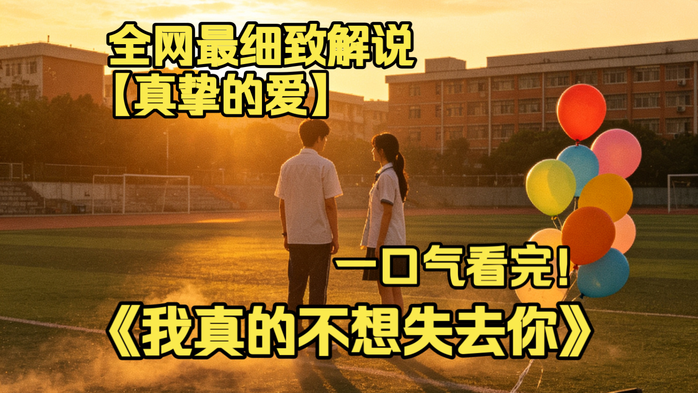 一口气看完4K画质神作《我真的不想失去你》男主陷入无限时间循环，反复挽回被他弄丢的爱人，一次次弥补过错，揭开藏在争吵下的深情与遗憾。