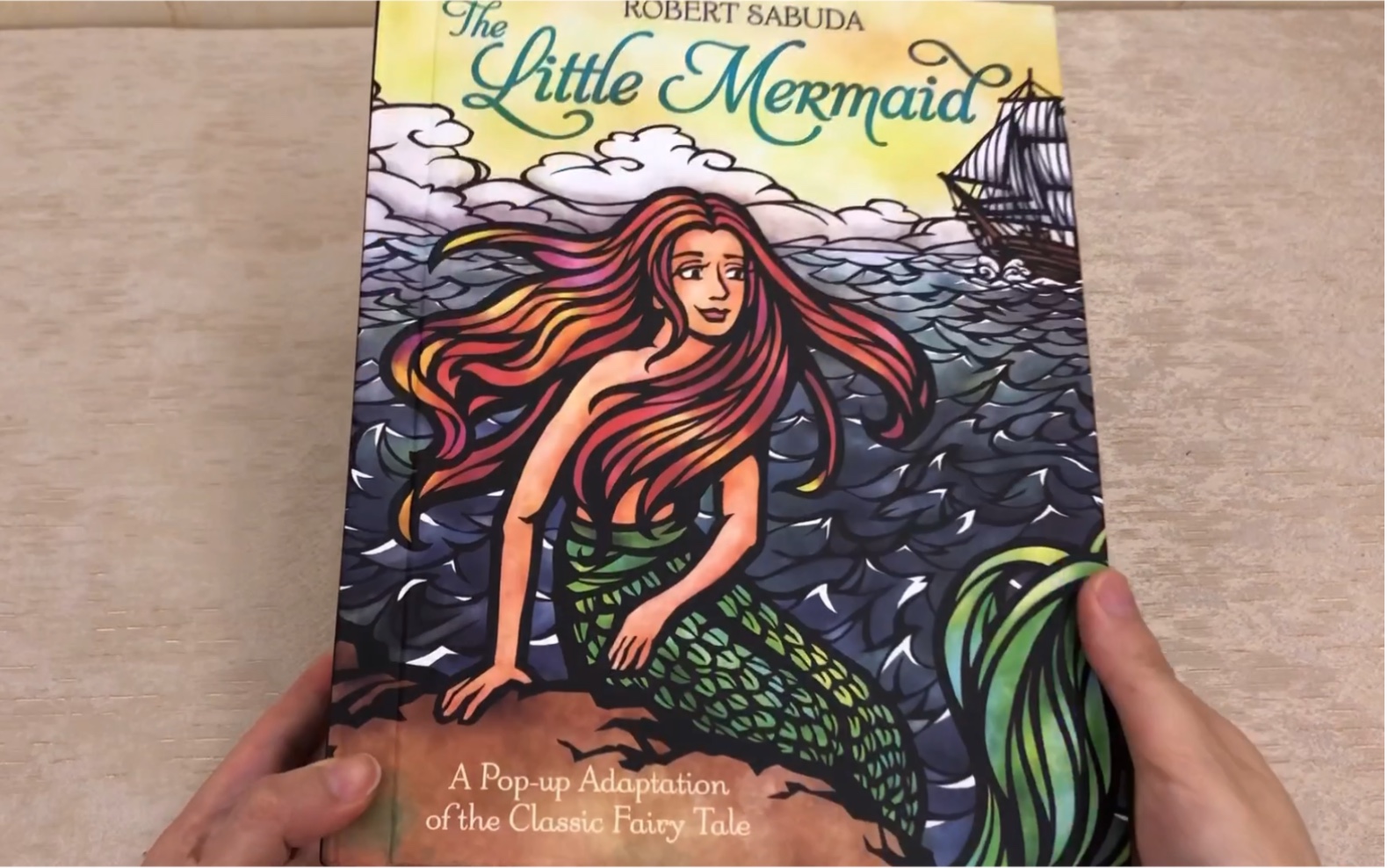 PP的立体书—《the Little Mermaid》小美人鱼，by Robert Sabuda