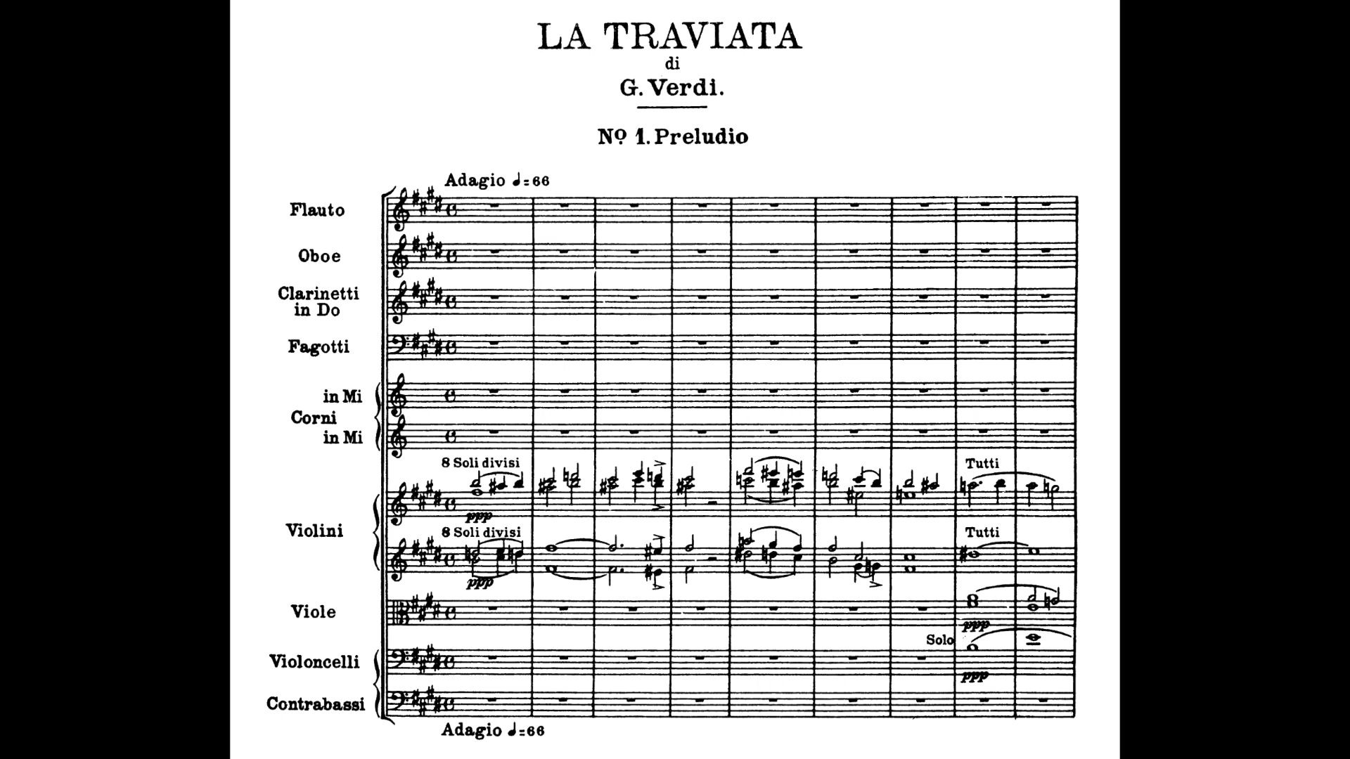 【威尔第】歌剧《茶花女》曲谱同步 Verdi: La Traviata (1853)
