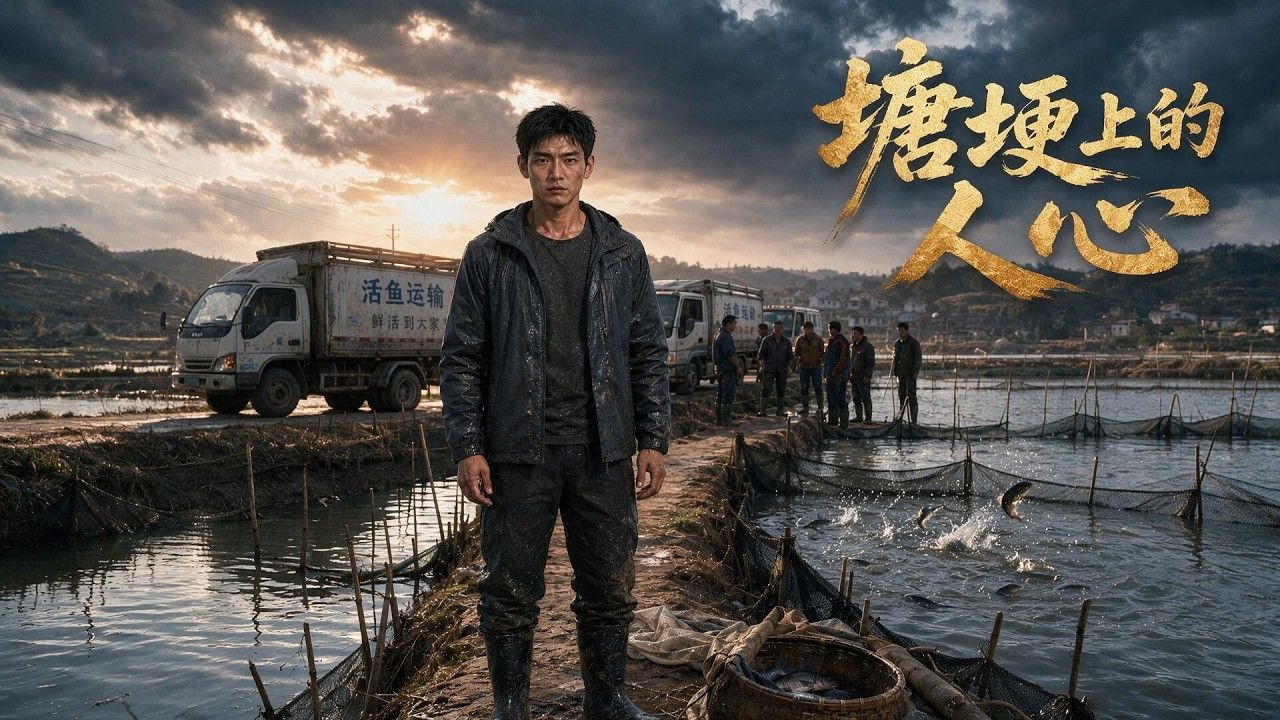 《塘埂上的人心》鱼价一路疯涨诱惑满满，小伙劝告乡亲不要盲目追逐高价，周守江收鱼