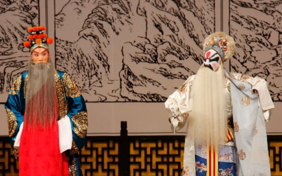 京剧《龙潭鲍骆》刘潇 王玺龙 杨东虎 郝杰 冯蕴上海京剧院演出