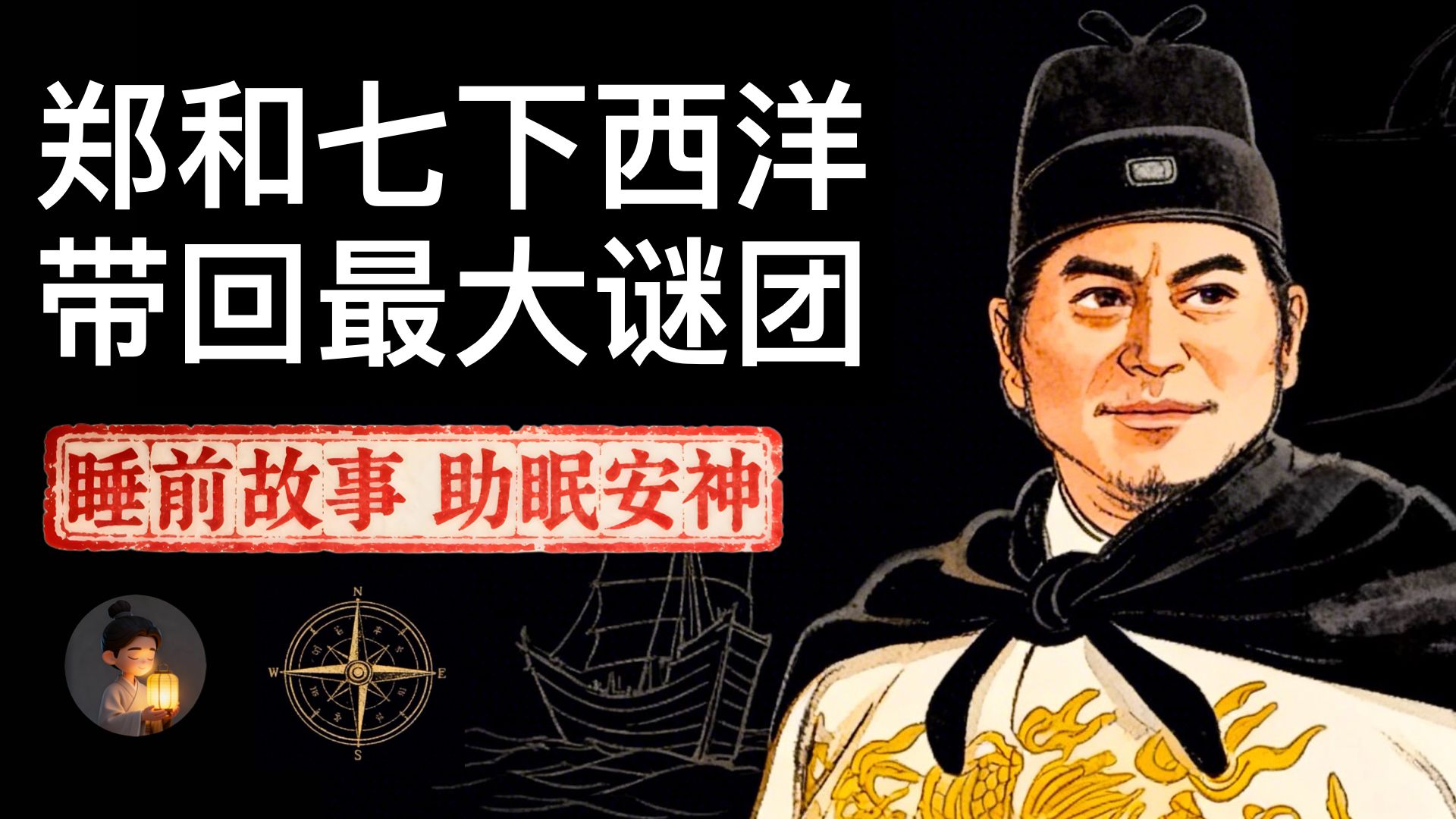 郑和下西洋：到底有多牛？他带回了多少谜团？| 睡前故事，安神助眠