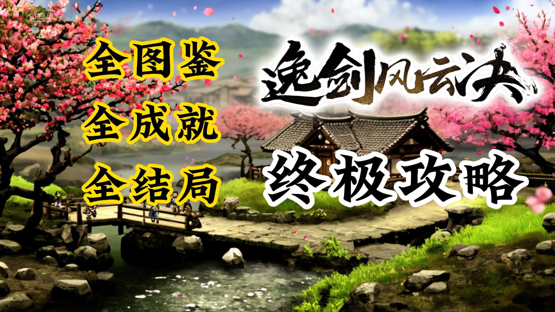 逸剑风云决终极攻略：最优流程全图鉴全成就全结局