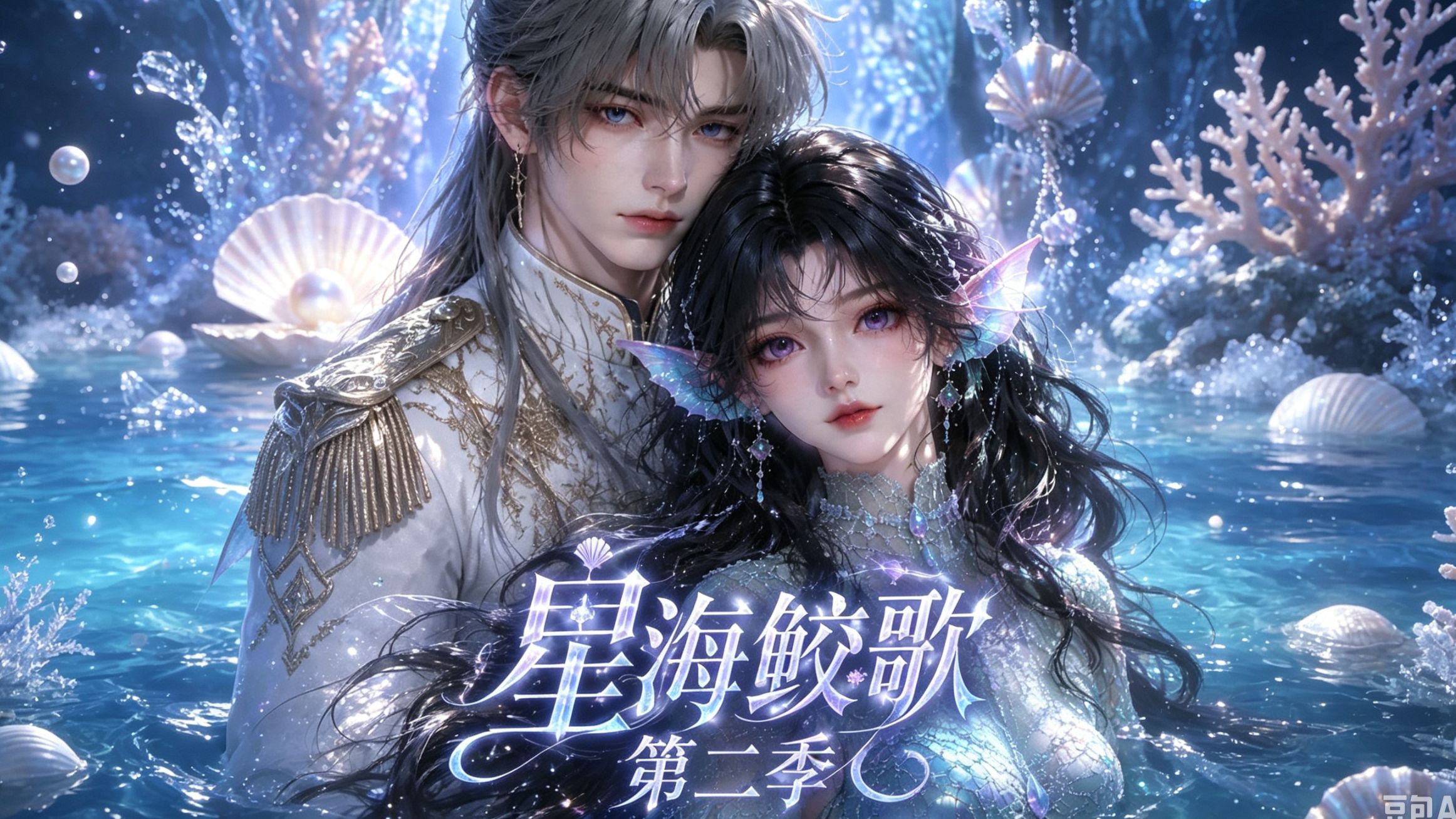 【一口气看完】星海鲛歌第二季拥有海妖歌喉的顶流歌星艾莉，重生到了星际人鱼改造手术失败的女孩身上，虽然手术失败但是却觉醒了体内的鲛人基因，成为星际唯一个可以变成人