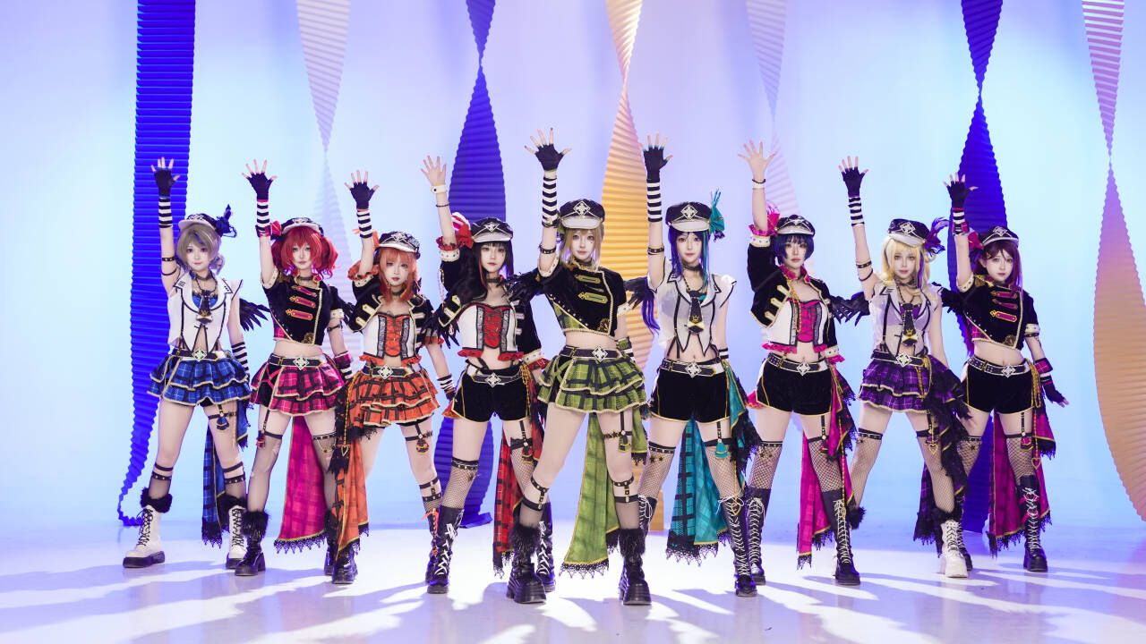 【Aqours】🖤‧₊✩♥︎正机位.Thrilling One Way★就说我们惊险单程帅不帅吧🖤‧₊˚✩⊹♡♥︎【lovelive！】