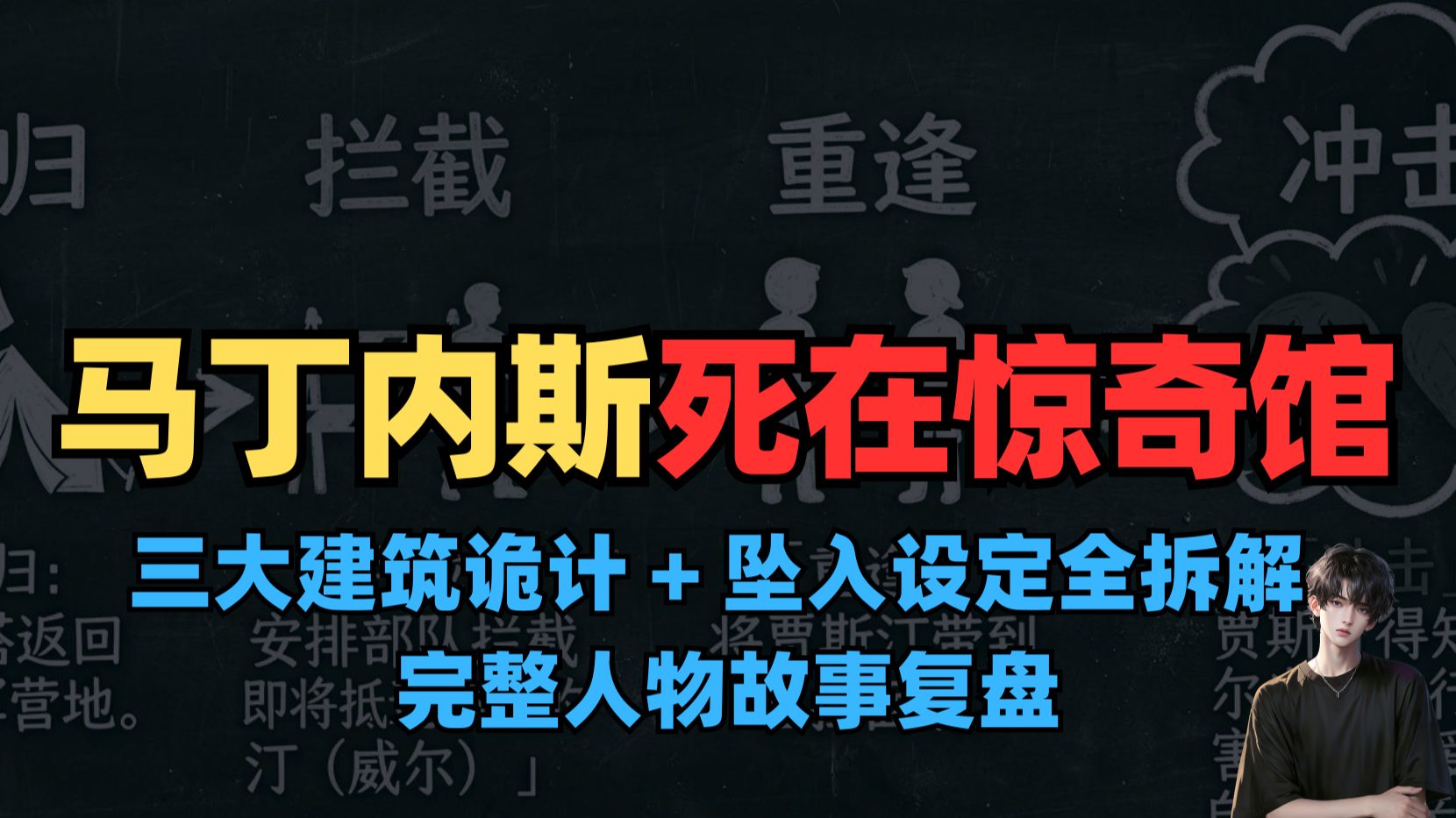 【盒装推理】《马丁内斯死在惊奇馆》保姆级解析｜三大建筑诡计 + 坠入设定全拆解 完整人物故事复盘