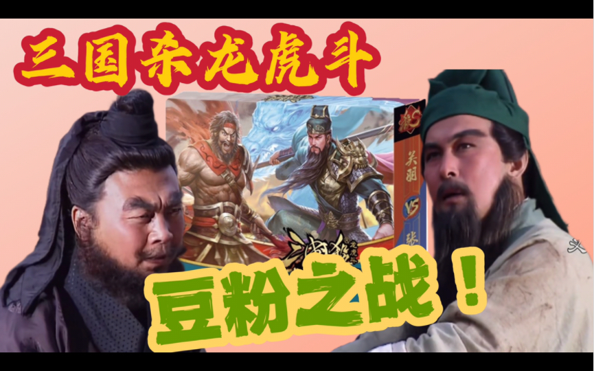 【排老撕玩桌游】三国杀龙虎斗 豆粉之战
