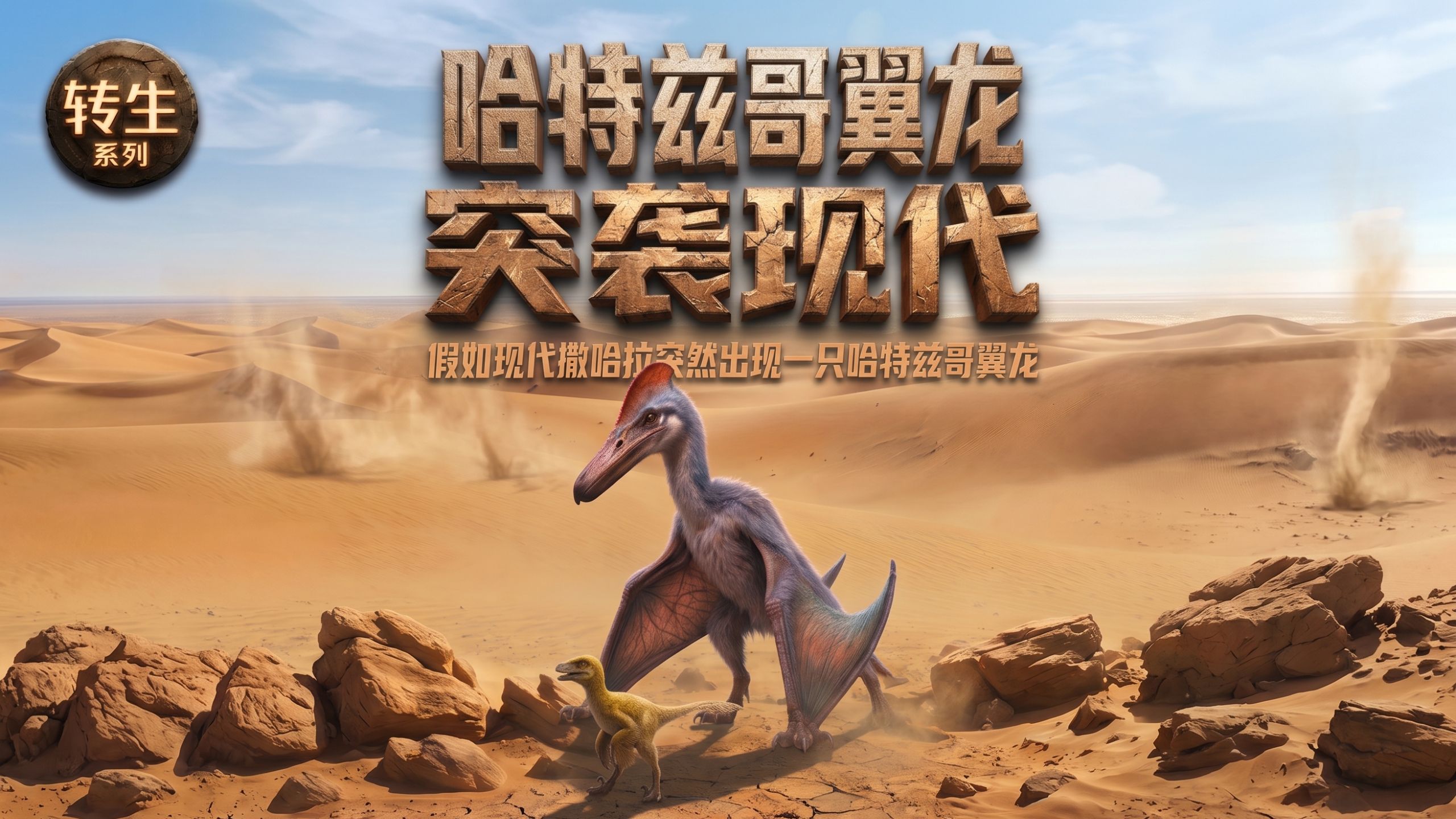 假如现代撒哈拉出现一只哈特兹哥翼龙，它能统治这片天空吗？
