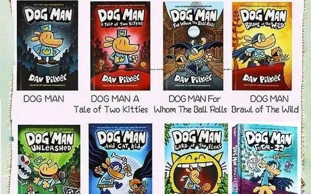 英文绘本神探狗狗电子书《Dog-man》跟读