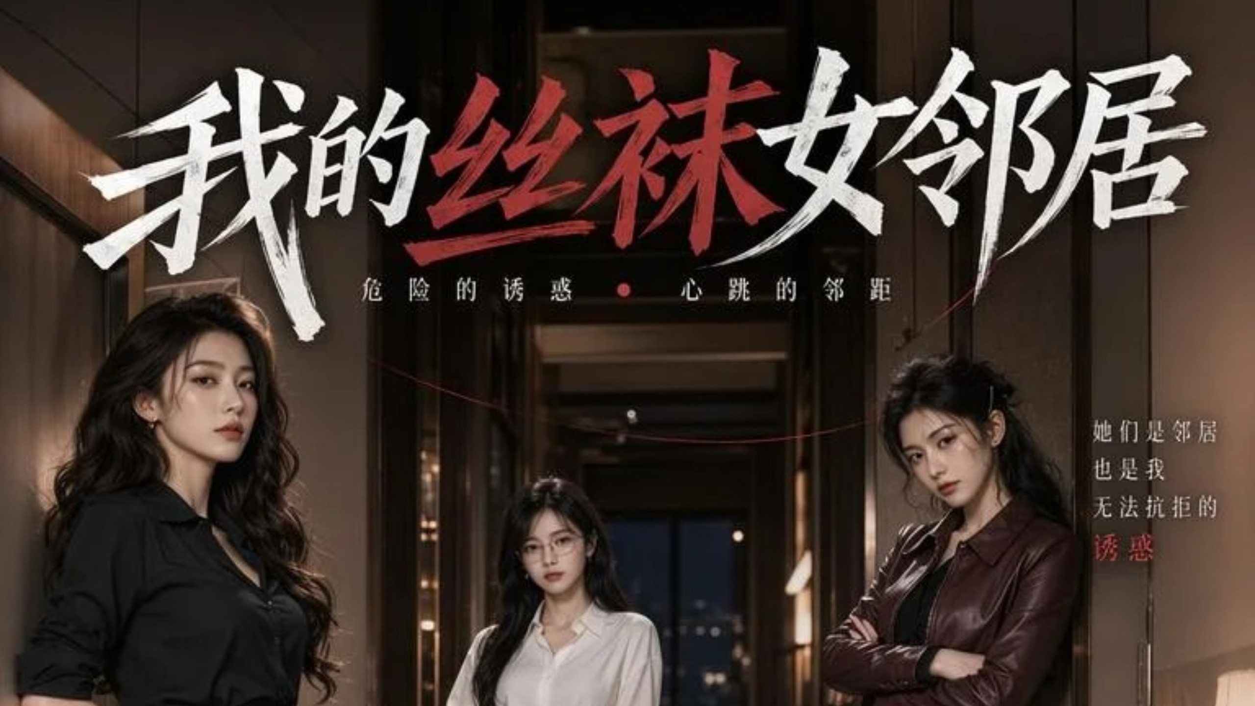 《我的丝袜女邻居》第一集，小伙因工作原因搬进出租屋，意外遇到邻居，居然是两个爱穿丝袜的超级美女