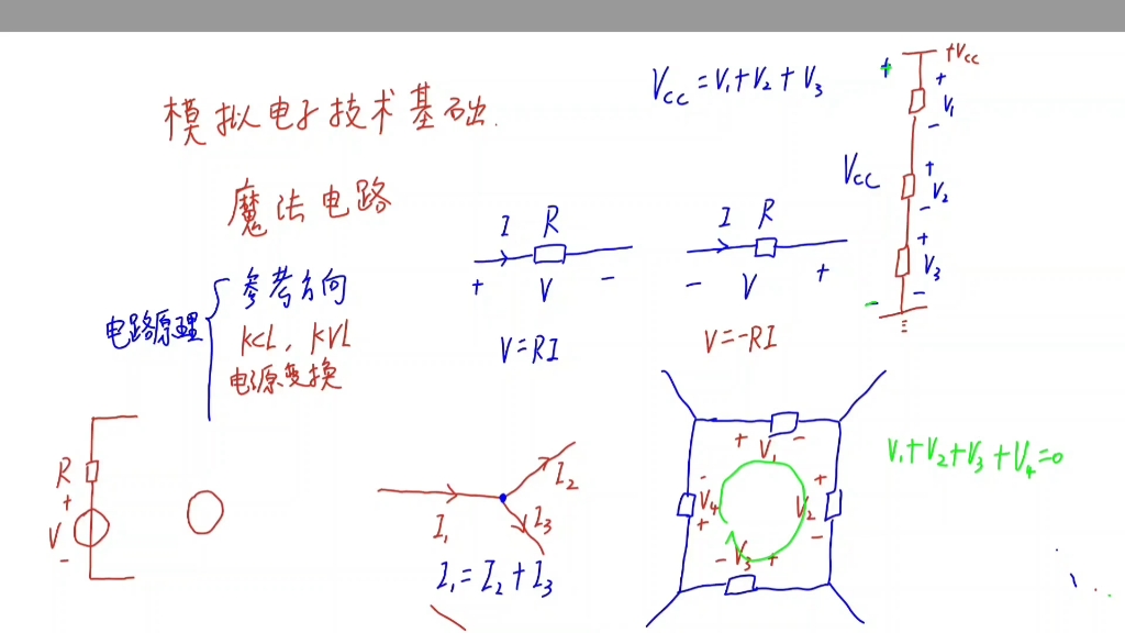 模拟电子技术基础（适合零基础考研初试复试模电想拿满分的同学，超详细版本，完结待补）