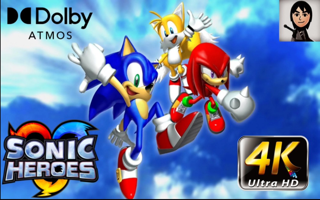 【4K 60帧】索尼克英雄 (Sonic Heroes)全队100%无挂结操作全流程通关视频