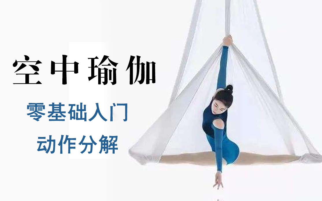 【空中瑜伽】初级入门-动作分解