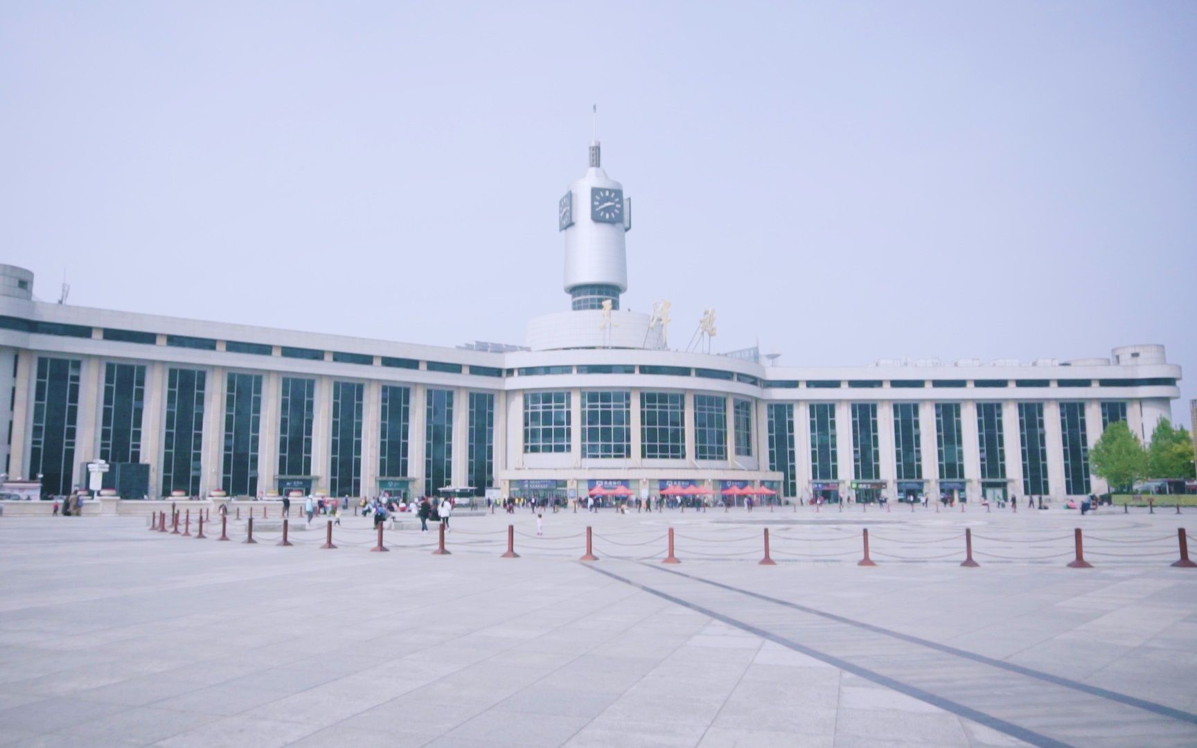 【第一视角】从天津站南广场走到北广场，需要多久？