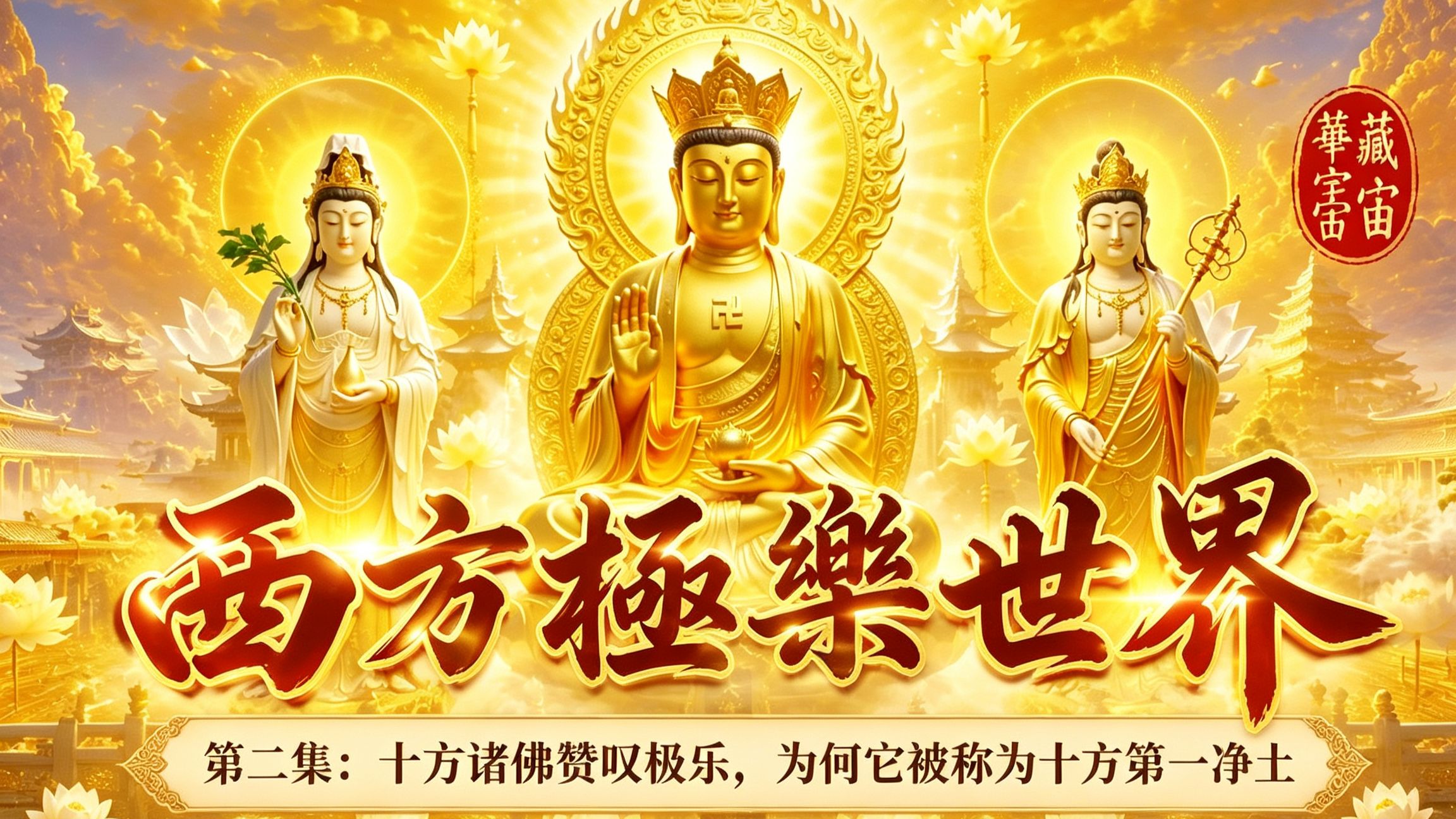 西方极乐世界第二集：十方诸佛赞叹极乐，为何它被称为十方第一净土