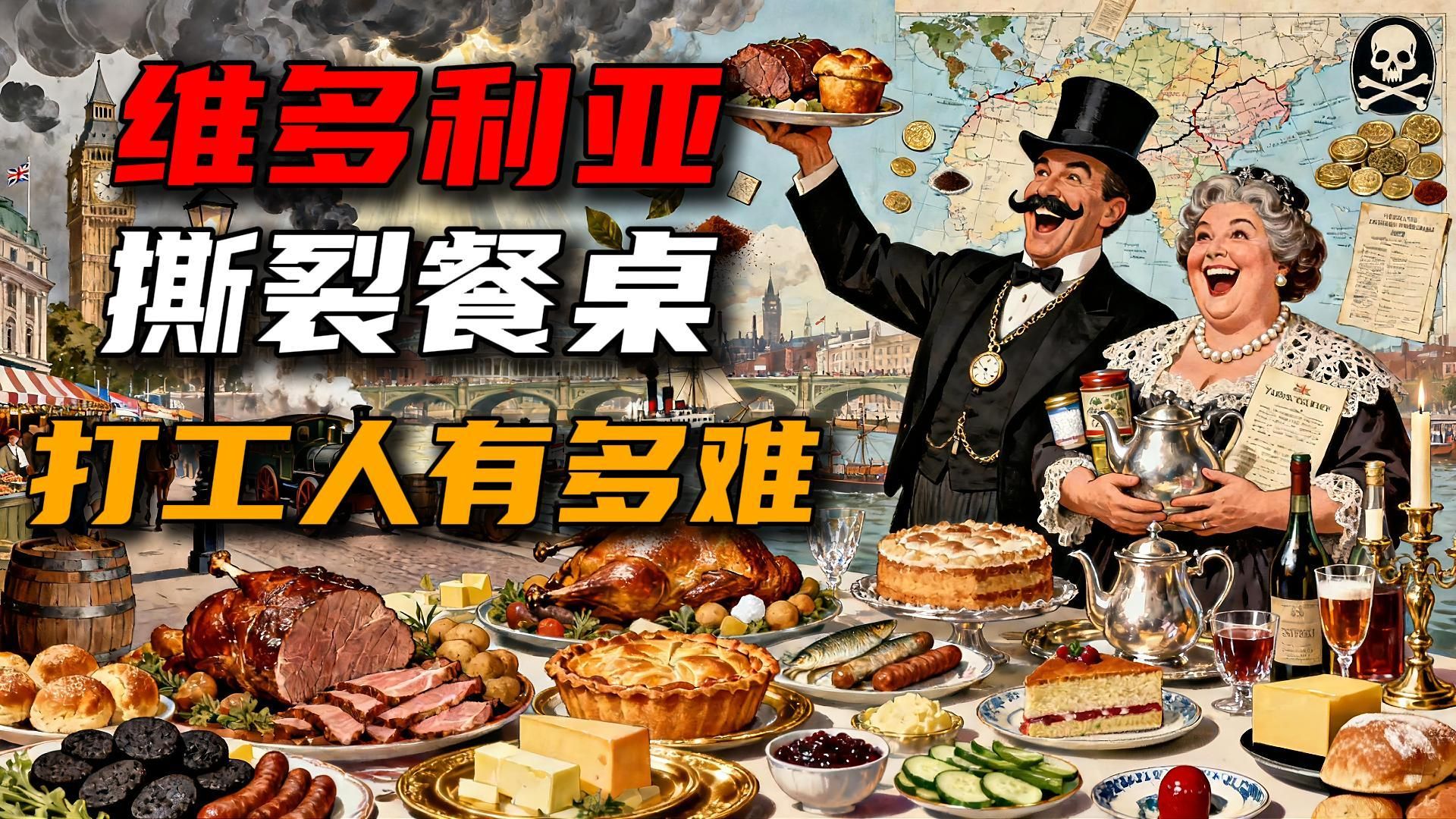 豪华盛宴？勉强糊口？漫谈帝国背后打工人的撕裂餐桌