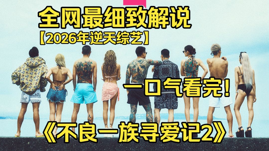 一口气看完4K画质神作《不良一族寻爱记2》【解说+原片】问题青年群体开启新一轮同居生活，矛盾不断滋生，在争吵与磨合里寻找真挚的恋爱关系。