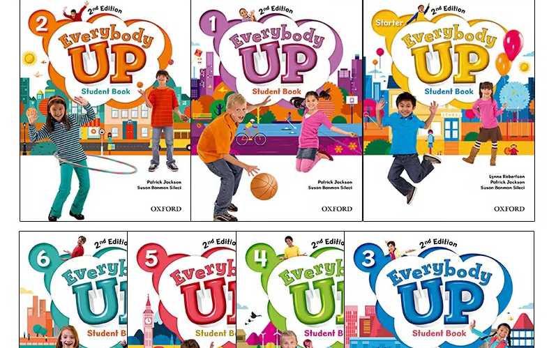 【全7册少儿牛津教材-天天向上】《Everybody Up》教材PDF+练习册PDE+视频+单词卡片
