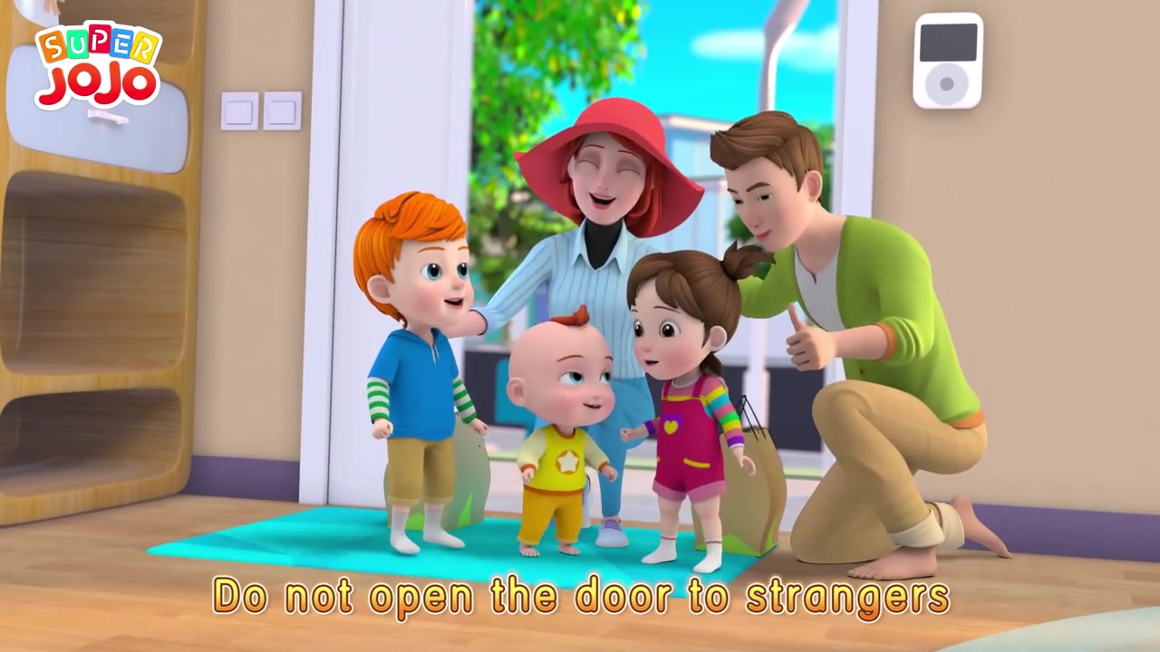 第72集Knock Knock Who's at the Door  是谁在敲门？ l Super JOJO英文版