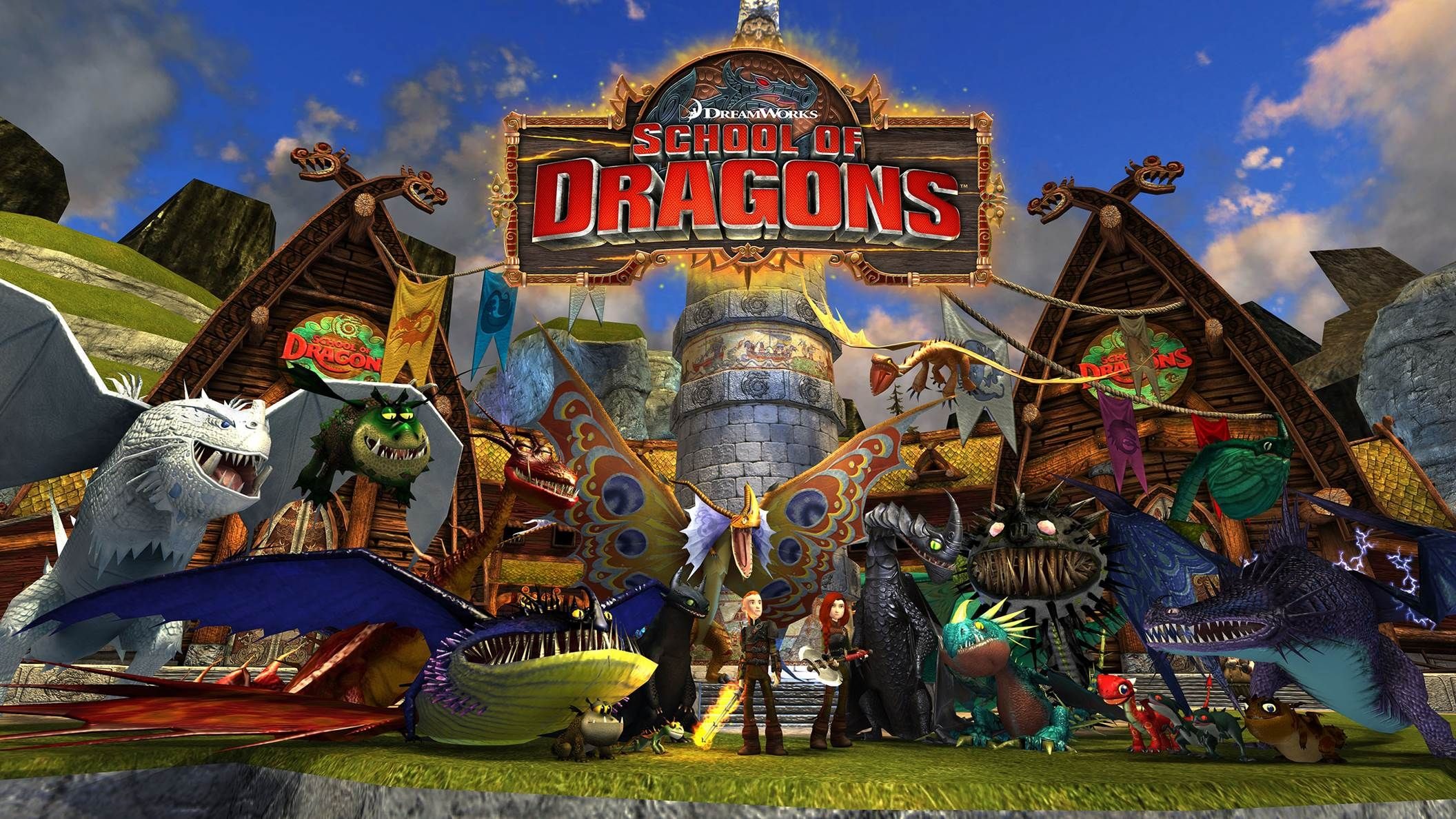 驯龙学院 School of Dragons（2013）【龙游归档】