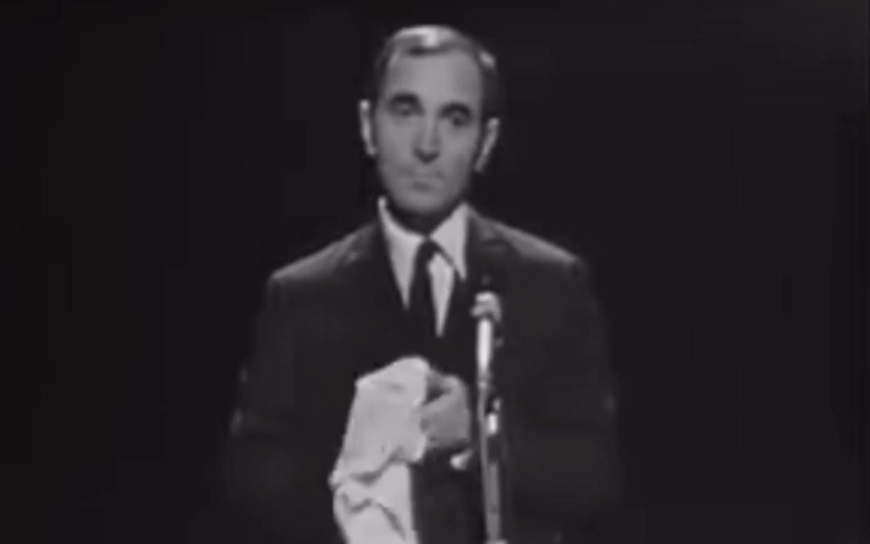 香颂 波西米亚人 La Bohème-Charles Aznavour