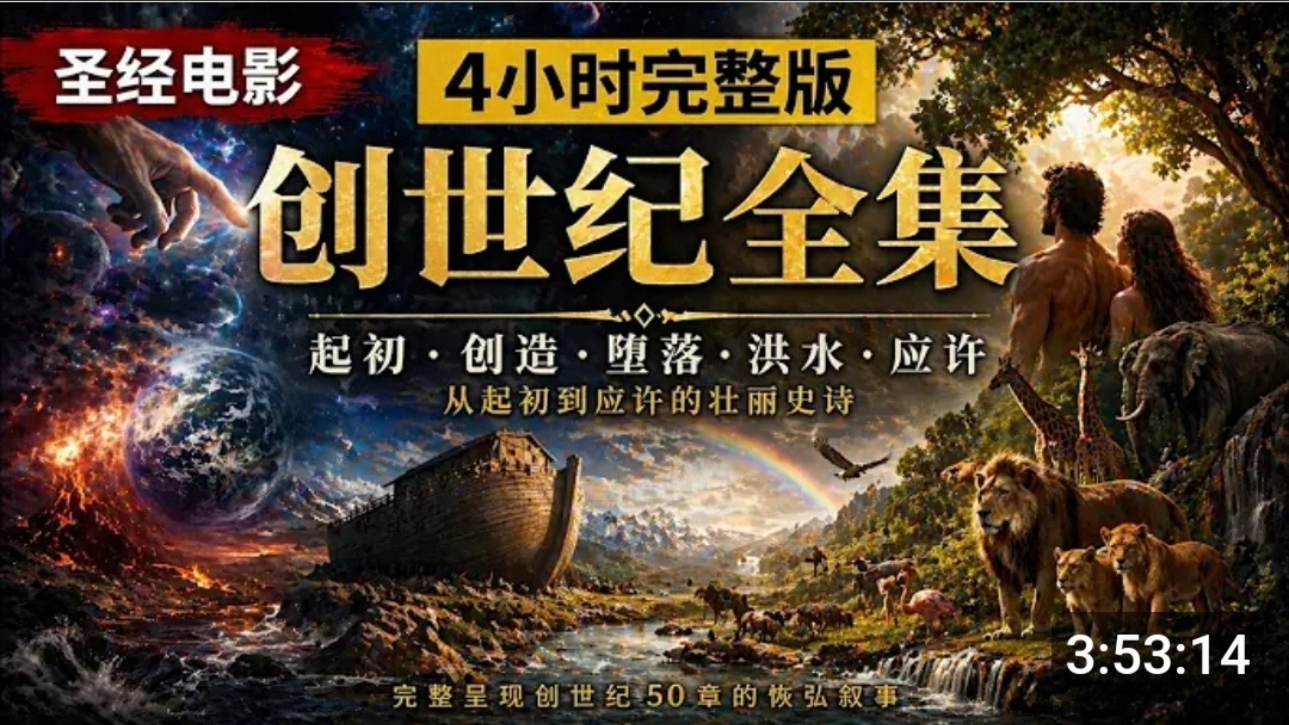 一口气看完｜圣经 创世记 全集（从创世到约瑟结局）[从零开始的恩典]