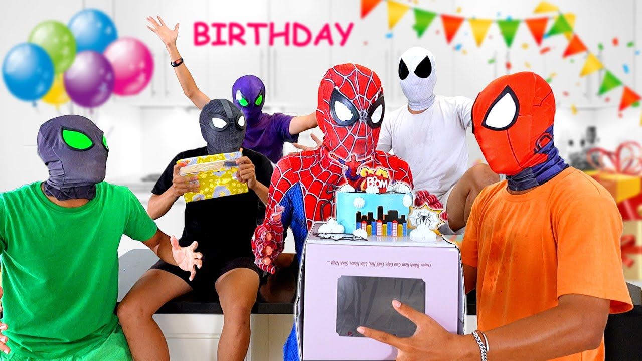 SpiderMan 蜘蛛侠今天过生日！