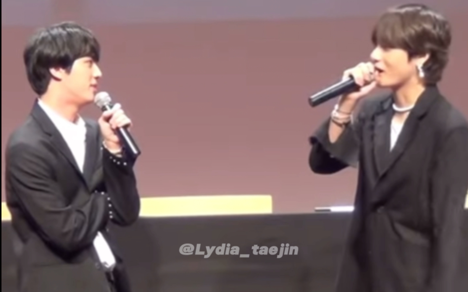 【Taejin/Vjin】一生只演绎一次的“非你不可”｜“我会做一些第一次也是最后一次的事情”—泰亨