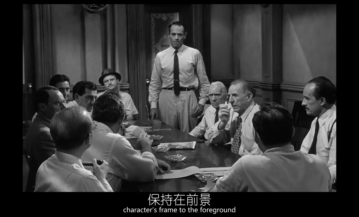 【视频论文】12怒汉：场面调度的绝佳教材 / 12 Angry Men- A Lesson in Staging