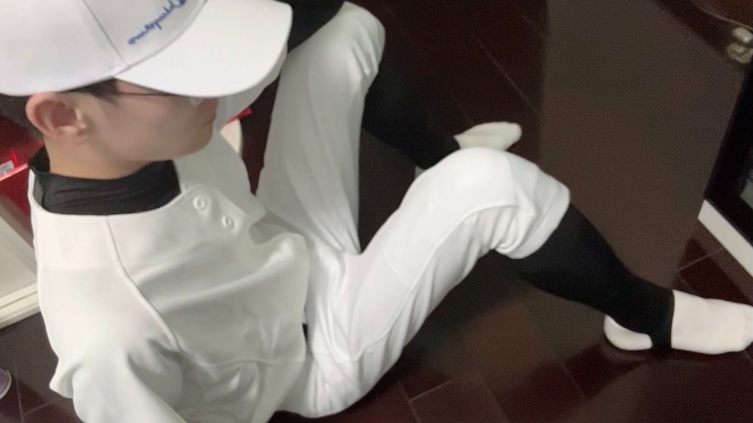 棒球服少年！终于买到梦寐以求的棒球服啦！