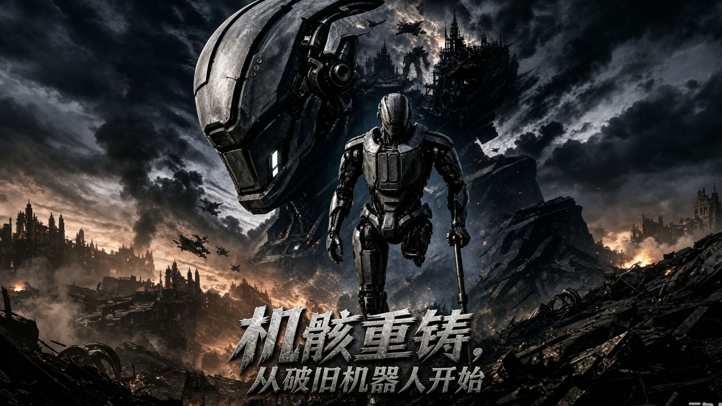 【一口气看完】机骸重铸，从破旧机器人开始普通青年方宇穿越异星，醒来发现自己变成一具残破机器人。他意外解锁吞噬与进化能力，在遍地机械残骸的废土星球艰难求生。