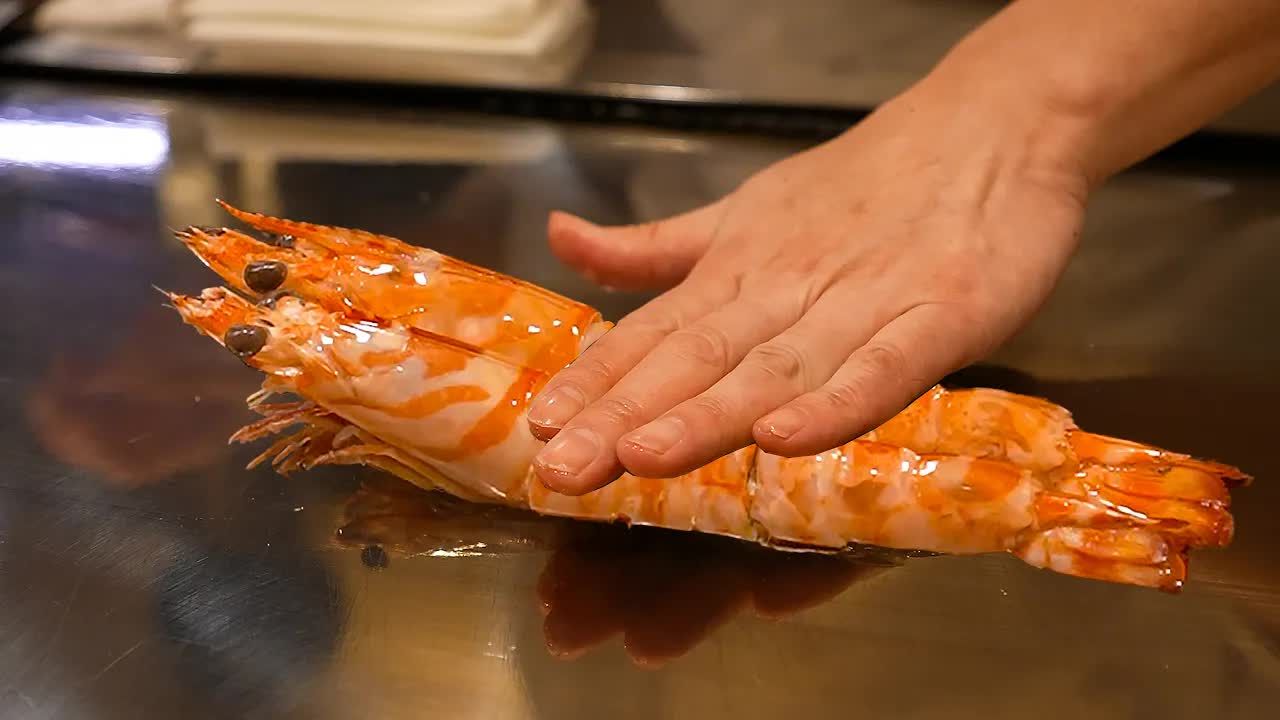 $66京都铁板烧全套午餐 $66 Teppanyaki Full Course Lunch in Kyoto