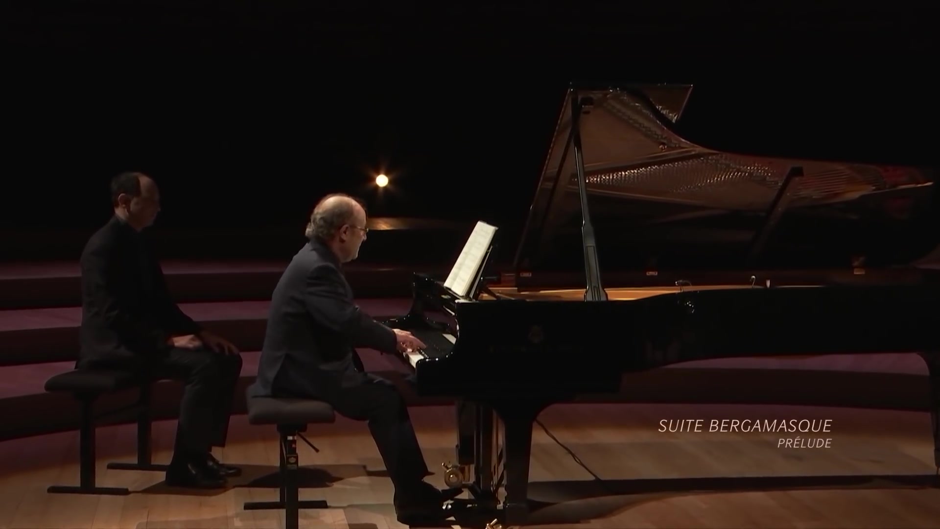 德彪西《贝加摩组曲》 Debussy   Suite bergamasque (Alain Planès, piano).1080p