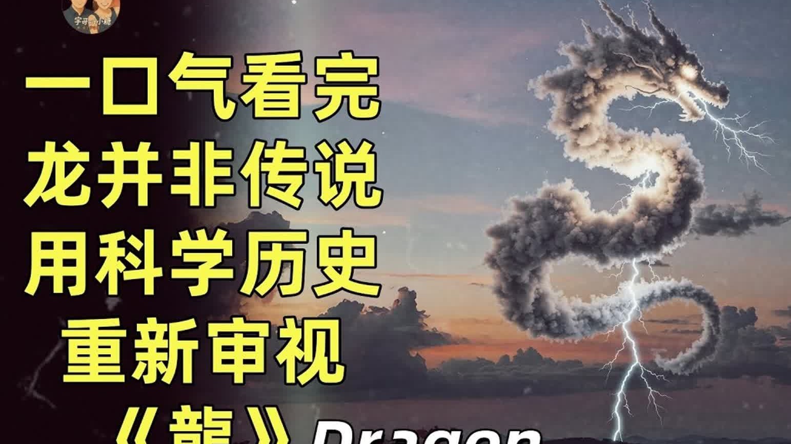 一口气看完龙并非传説！打破神话？用科学和历史重新审视龙的存在！_小宇与小糖