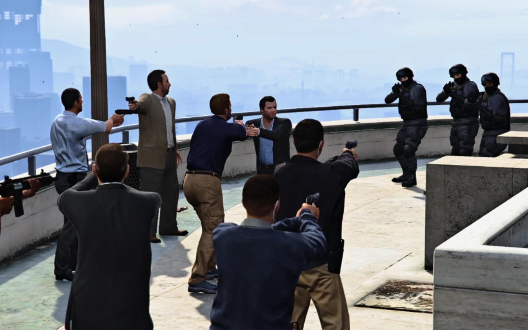 GTA Online - 十面埋伏 兄弟有难
