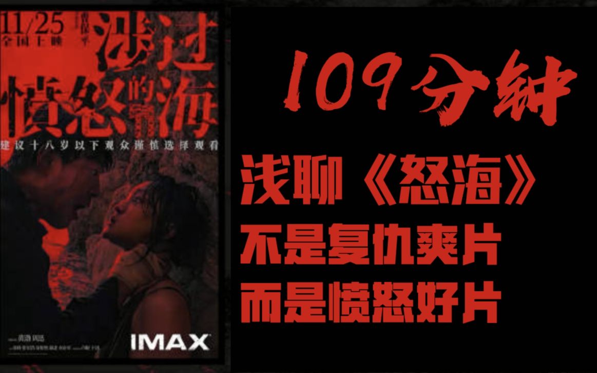 【109分钟】涉过愤怒的海：不是复仇爽片，是愤怒的好片