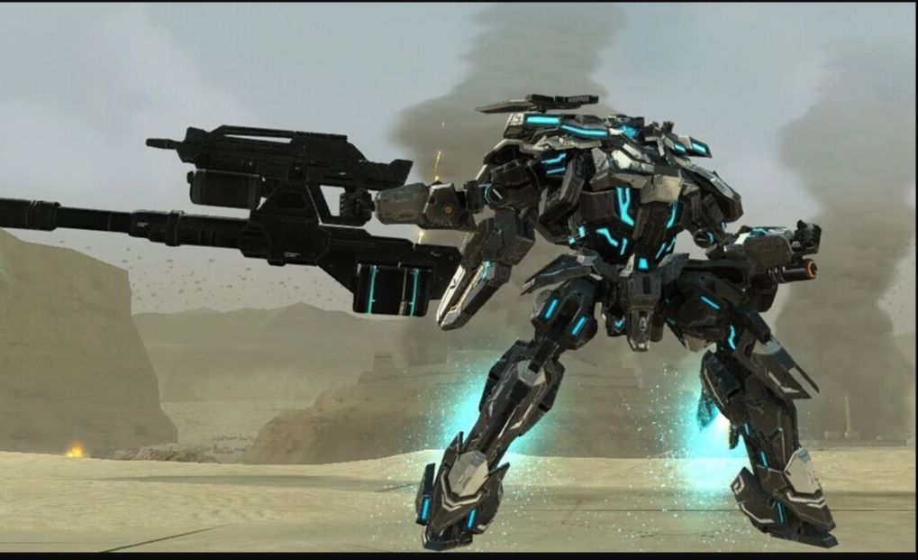 梦幻之星OL2 A.I.S 战斗机甲的使用