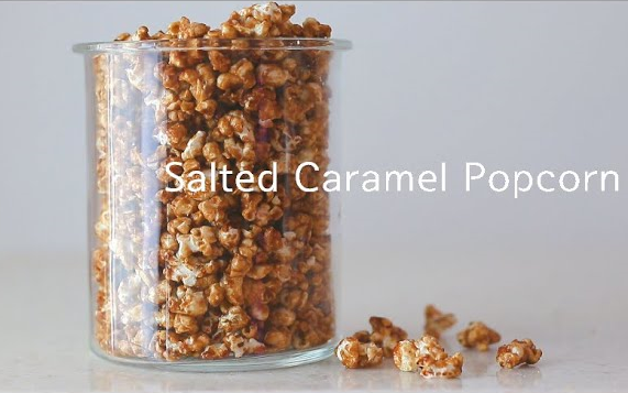 【Calorie】咸焦糖爆米花/芝加哥加勒特爆米花~｜Salted Caramel Popcorn