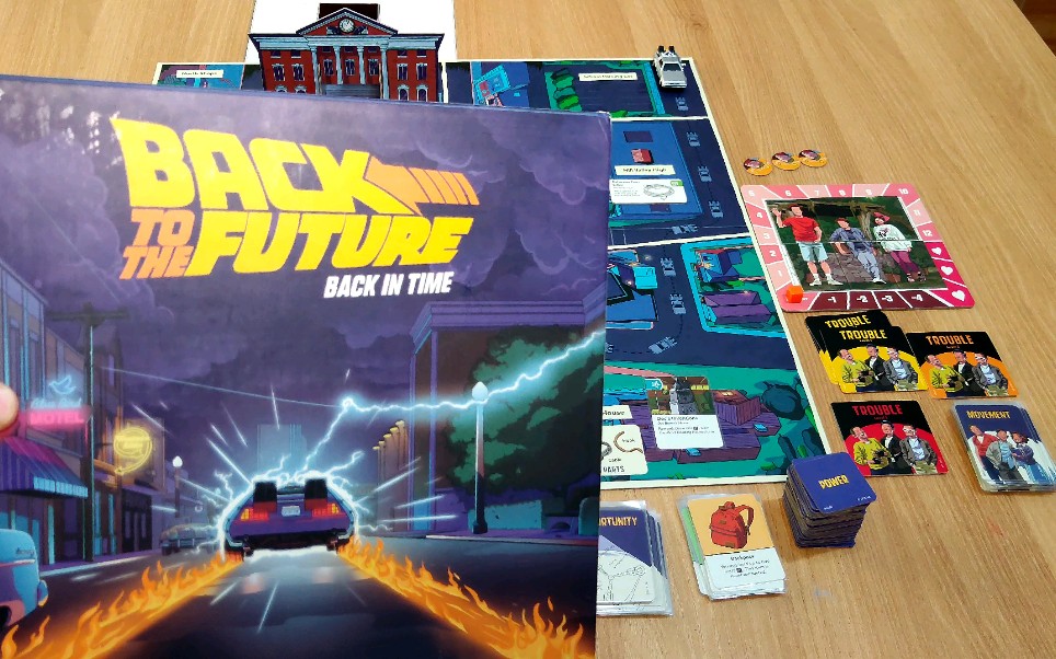 【毛线小TD】桌游 BACK TO THE FUTURE:BACK IN TIME 回到未来简单玩法介绍