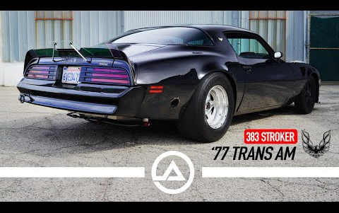 1977年庞蒂亚克火鸟 Trans Am _Smokey  and the Bandit直线加速改装车