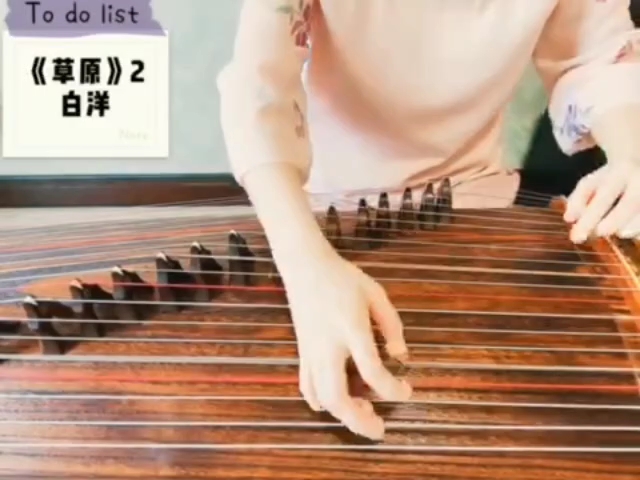 白洋老师规范慢弹示范《草原英雄小姐妹》