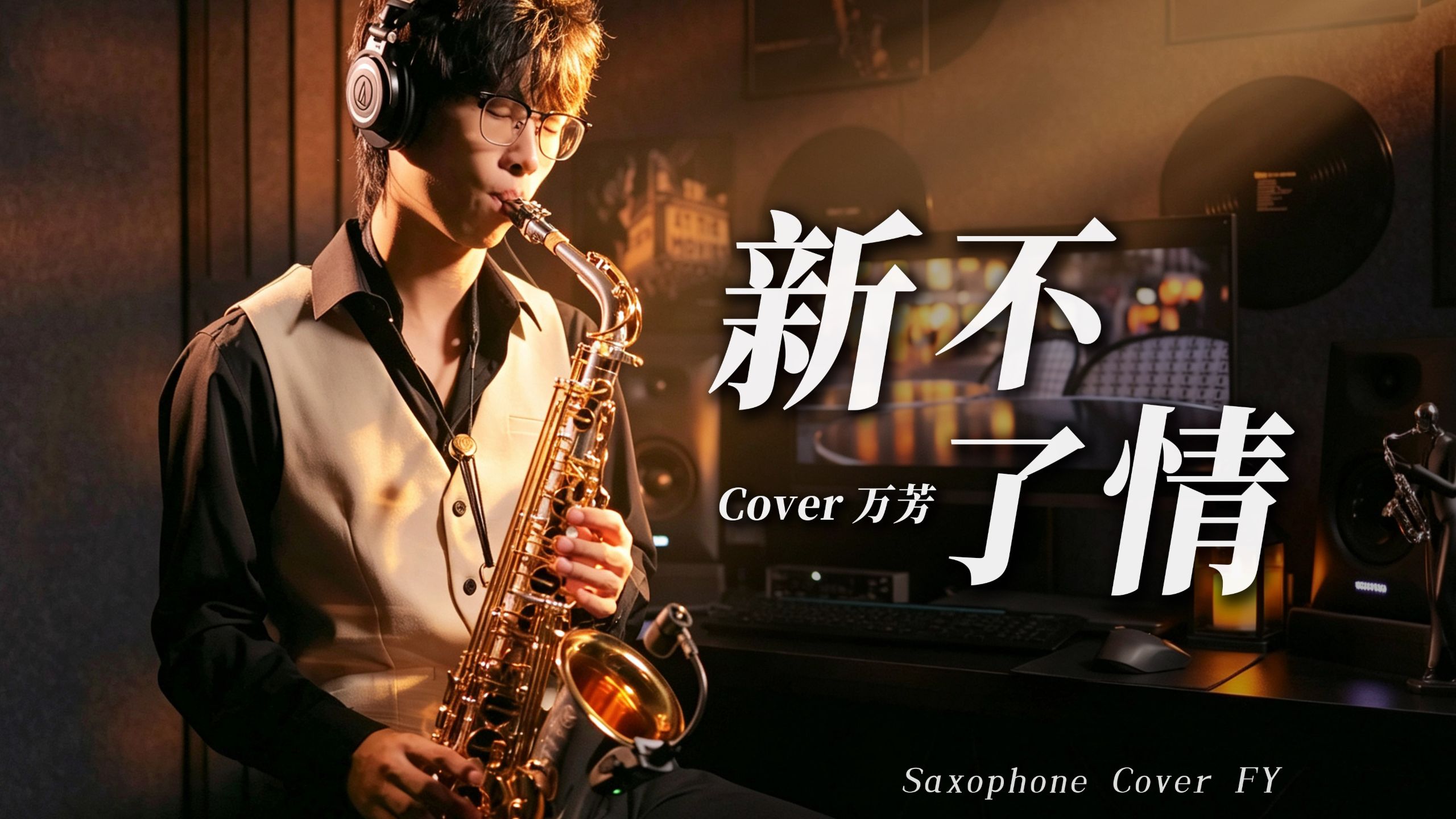 R&amp;B微醺时刻🍷《新不了情》最后的萨克斯Solo太痛了！！心若倦了 泪也干了…