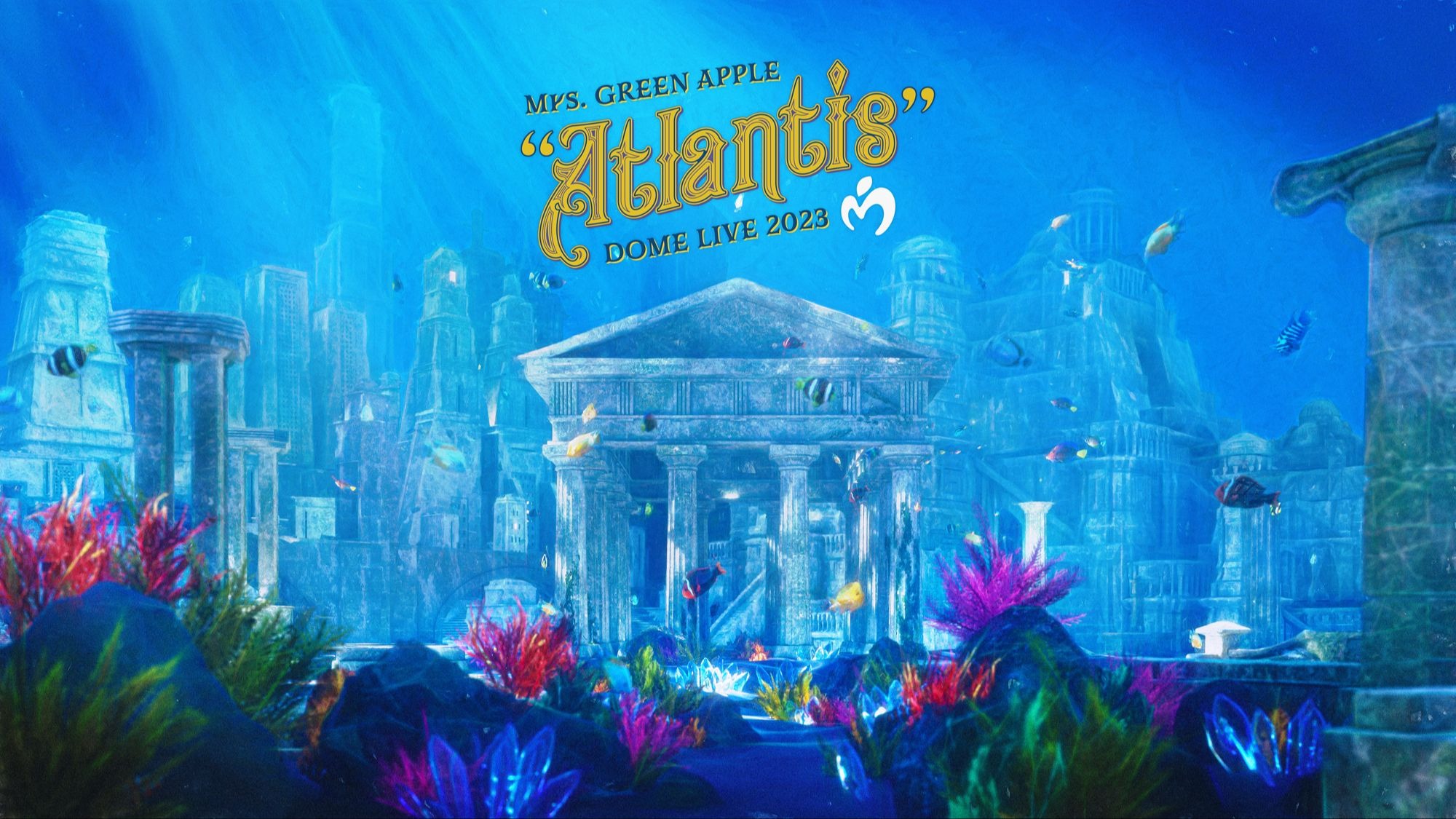 【蓝光原盘iso】【JP】Mrs. GREEN APPLE DOME LIVE 2023 “Atlantis" - 42GB