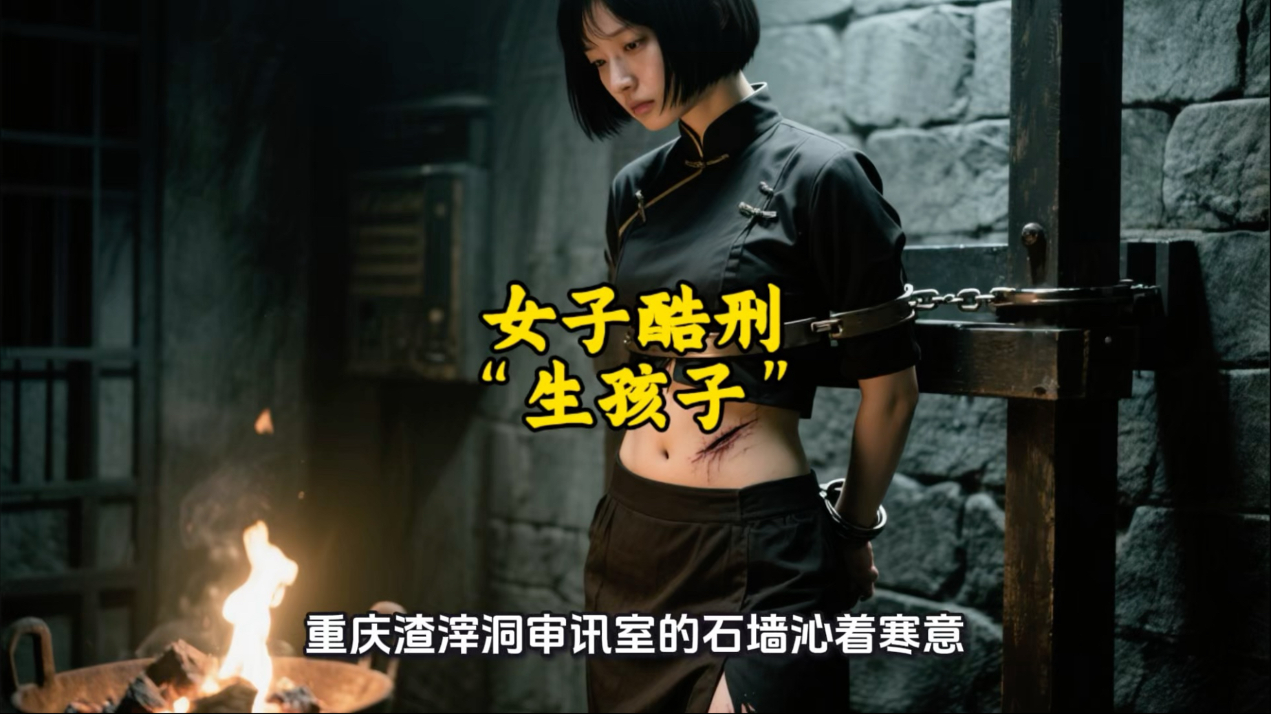 针对女人最可怕的酷刑是什么？看完直呼变态，场面可能引发不适，请谨慎观看