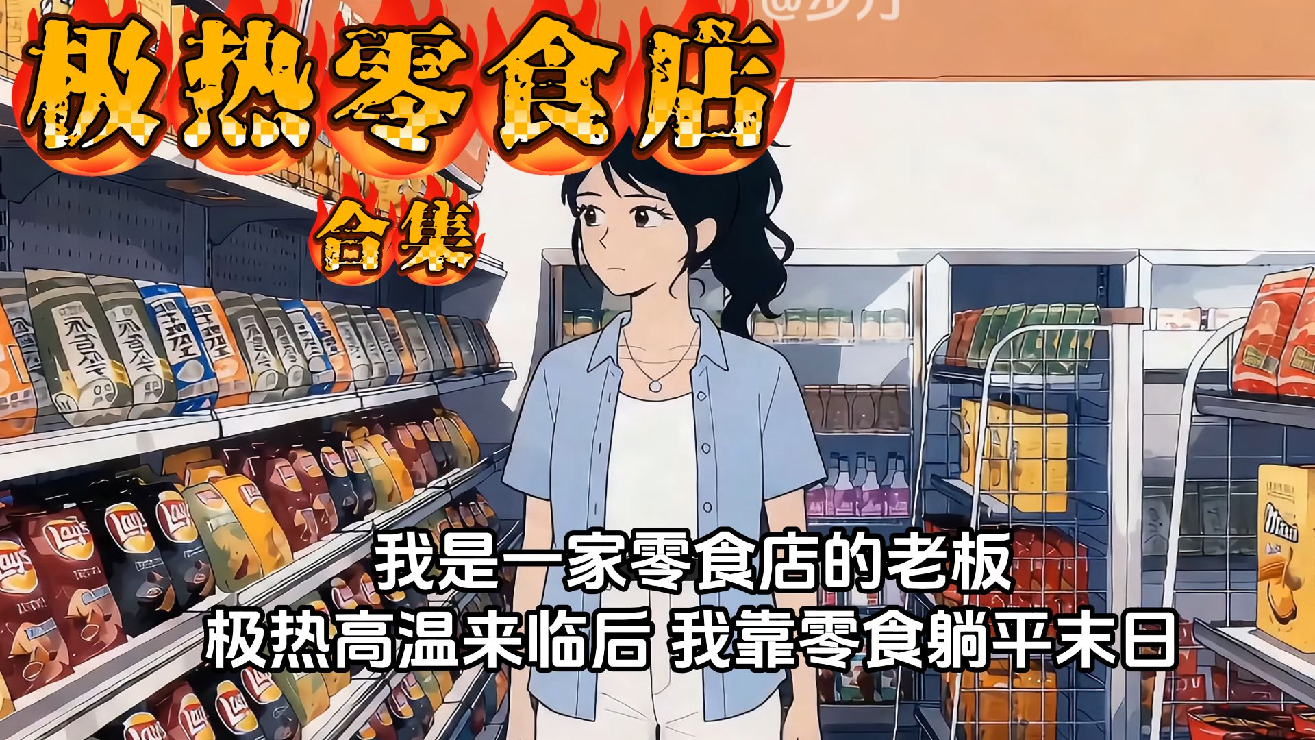 合集-我是一家零食店的老板，极热高温来临后，我靠零食躺平末日